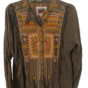 Johnny Was Tunic shirt